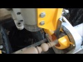 Токарный модуль для ЧПУ-фрезера (CNC router upgrading  - Shopmade Lathe Device)