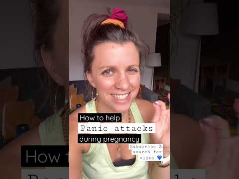 How to cope with a panic attack during pregnancy pregnangcyanxiety maternalmentalhealth by Looking After Mum