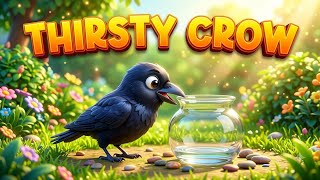 The Thirsty Crow 🐦💧 | A Clever Idea Saves the Day!