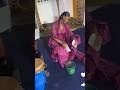 Priscilla Ojo performing traditional rituals for her son's naming day