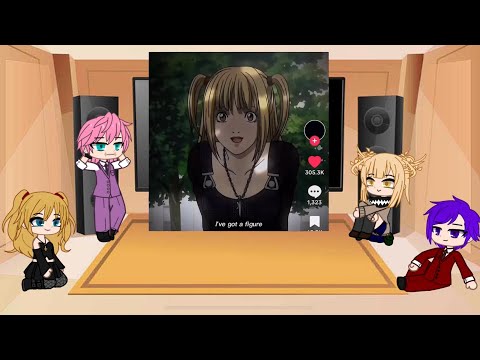 Obsessive characters react to Misa Amane || 1/4 || Death Note