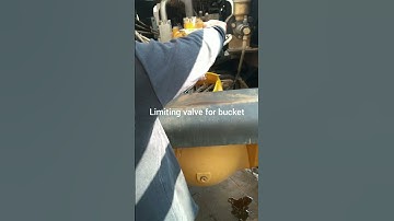 SDLG-L956F Limiting valve pressure for bucket