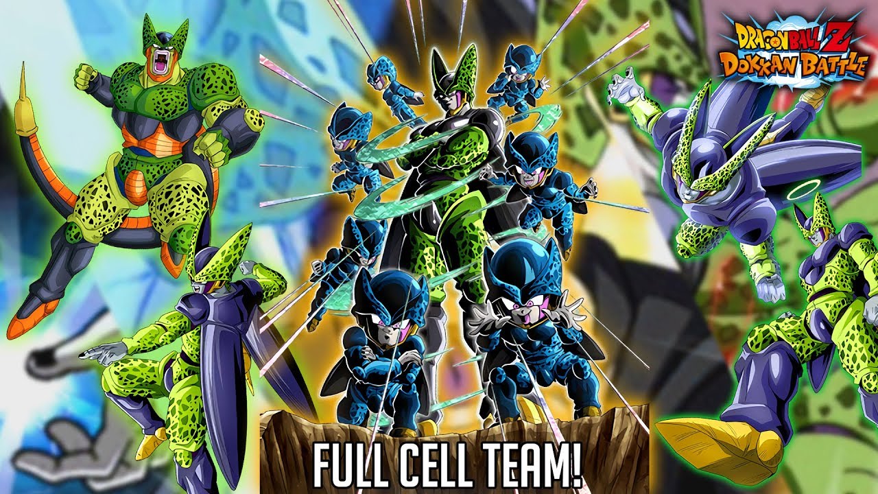 imperfect cell dragon ball z FULL CELL TEAM! Viewer Request! | Dragon Ball Z Dokkan Battle