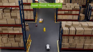 AI Warehouse: AMR Visual Navigation with Isaac Sim & Isaac ROS