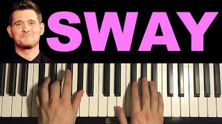 Miniatura de "Michael Bublé - Sway (Piano Tutorial Lesson)"