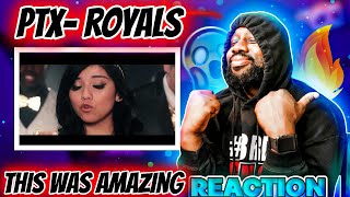 FIRST TIME HEARING Royals - Pentatonix (Lorde Cover) | @PTXofficial | 23rd MAB Reaction