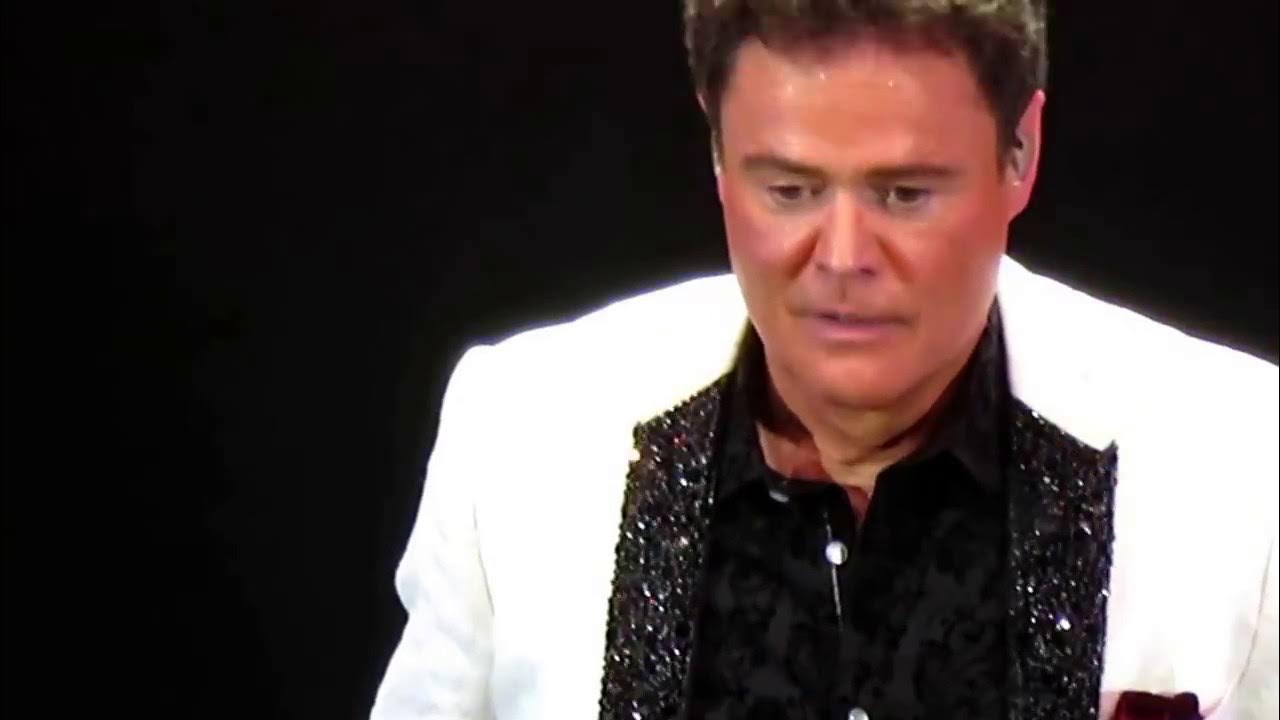 DONNY OSMOND HAMMERSMITH "PEG" MY MOMENT 31/1/17 YouTube