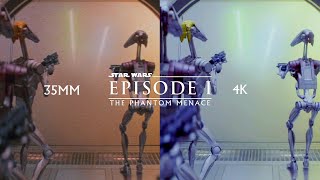 Comparing Star Wars: The Phantom Menace 35mm Film and 4K Opening (Part 2)