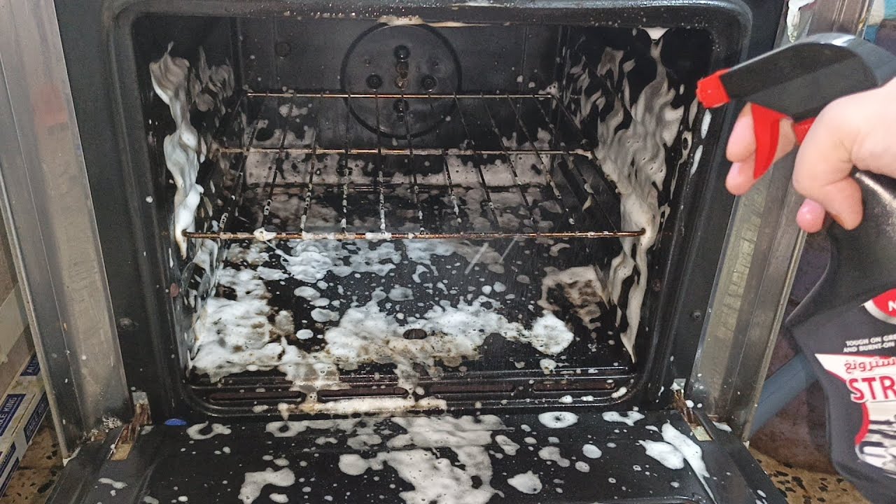 تنظيف عميق 🧽 أزالت الدهون طباخ نظيف