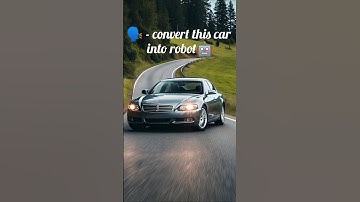 Transform 🚙🤖💀#shorts #youtube #ytshorts #trendingshorts #transformers #car #carintorobot#ai#aivideo
