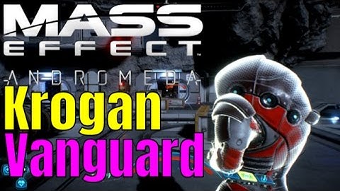 MASS EFFECT: ANDROMEDA - Multiplayer Gameplay/Playing as the Krogan Vanguard!