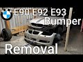 E90 E92 E93 Bumper Removal | FULL PROCESS