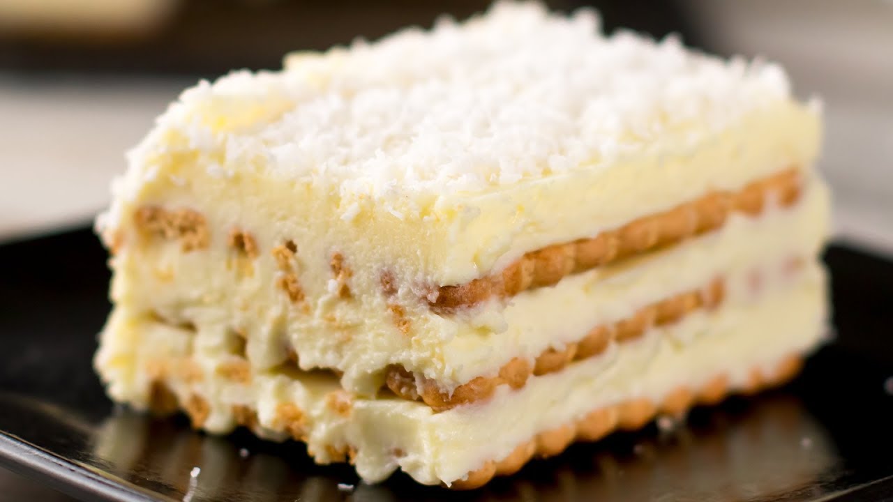 Gateau Sans Cuisson En Seulement Min Vous Obtenez Un Dessert Spectaculaire ǀ Savoureux Tv Youtube