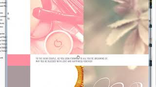 WEDDING HIGH REGULATION PSD TEMPLET FOR FREE 16x24 screenshot 5