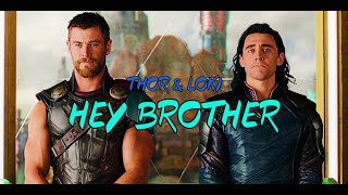 Thor Odinson & Loki Laufeyson tribute - Hey Brother Resimi