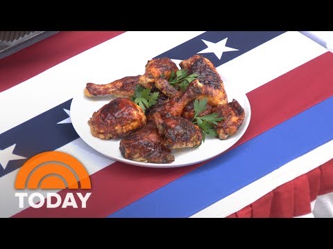 Fourth Of July Recipes: Crispy Barbecued Chicken, Potato Salad And Onion Butter | TODAY