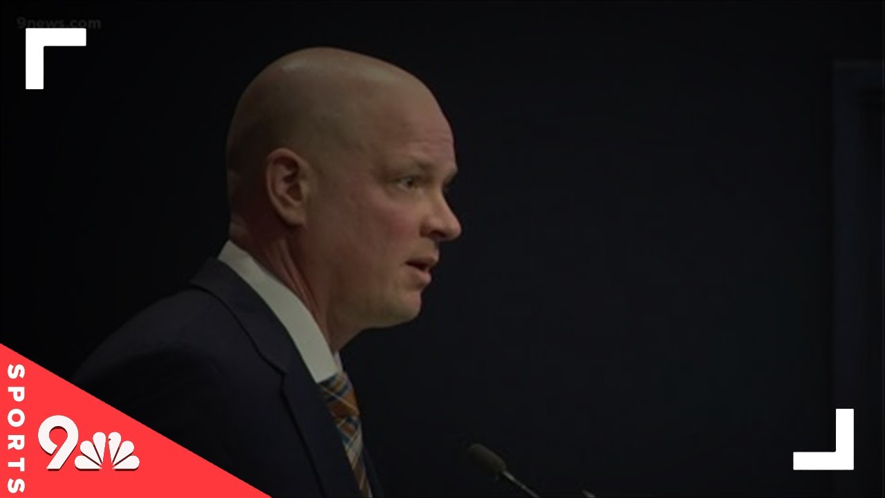 Denver Broncos Nathaniel Hackett introductory news conference