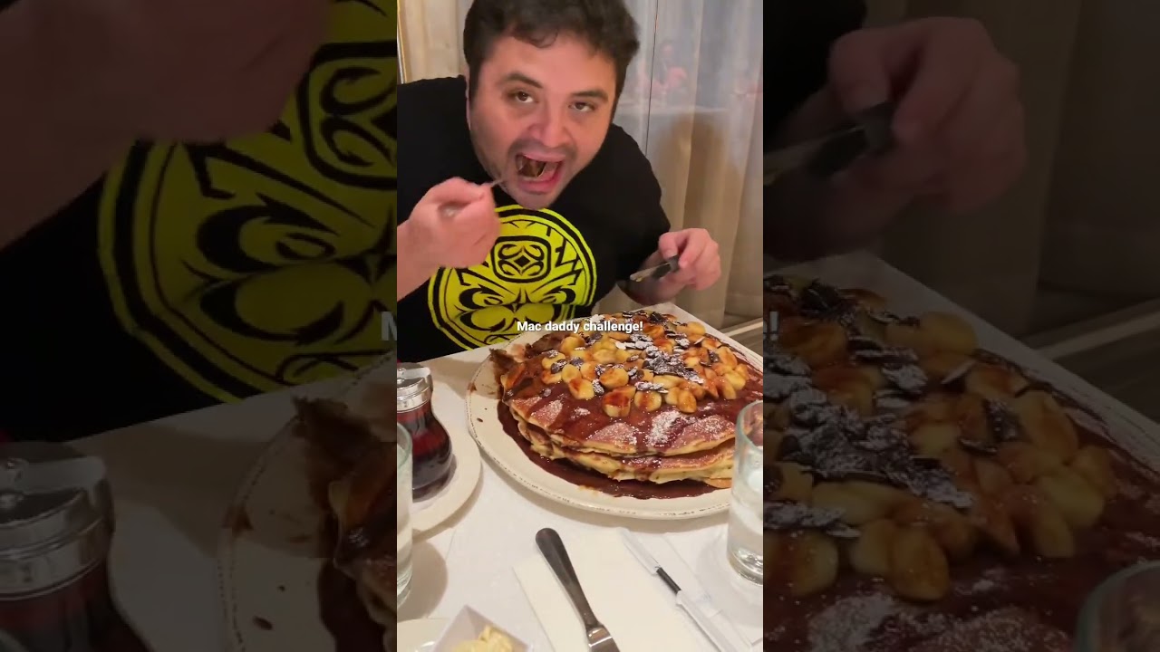 The Mac daddy pancake challenge! 