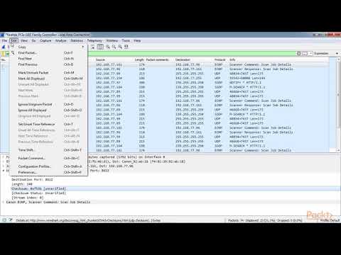 Mastering Wireshark 2 : UDP Analysis