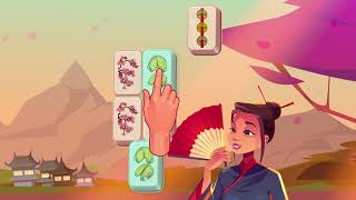 Mahjong Village chinese girl 16:9 15 sec screenshot 4
