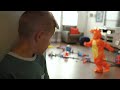Save HOT WHEELS CITY from the T-REX RAMPAGE! (SKIT & OBSTACLE!) KIDCITY