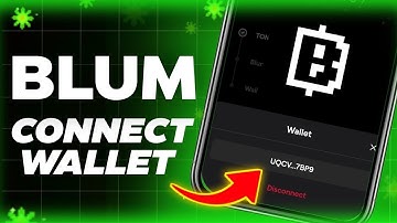 How To Connect TON WALLET To BLUM AIRDROP