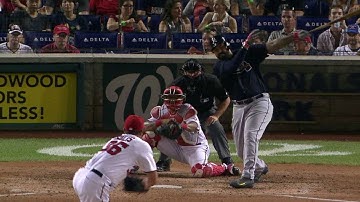 ATL@WSH: Kemp drives in Aybar with a single to left