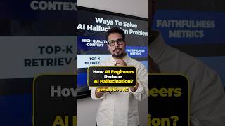 How AI Engineers Reduce AI Hallucination? #aiengineer #genai #rag #langchain