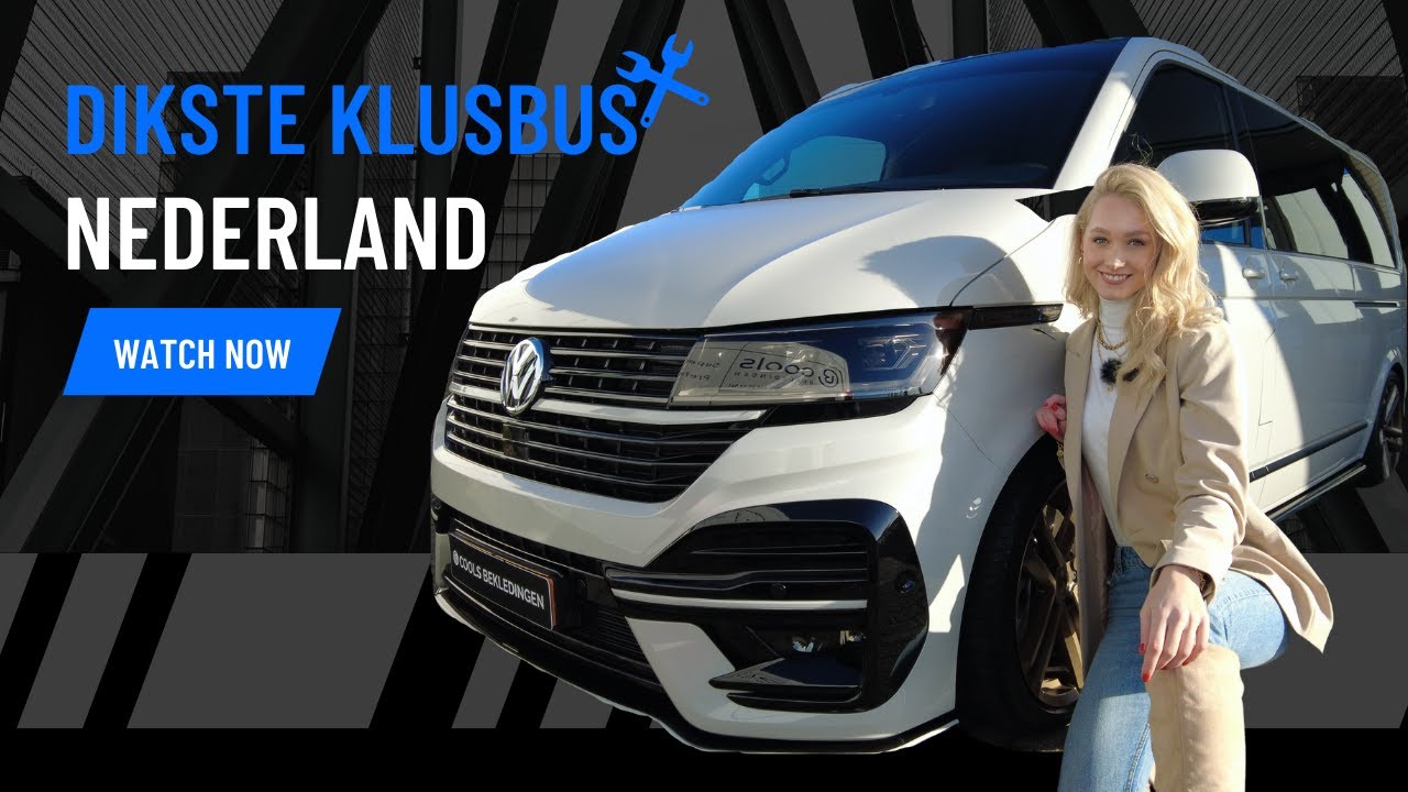 DIKSTE KLUSBUS van Nederland | Volkswagen transporter