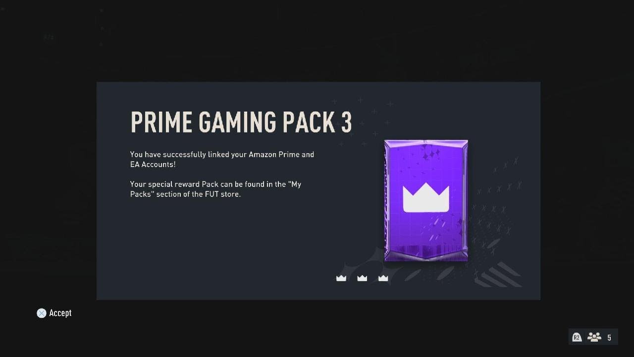 Prime Gaming Pack 3 FIFA 23