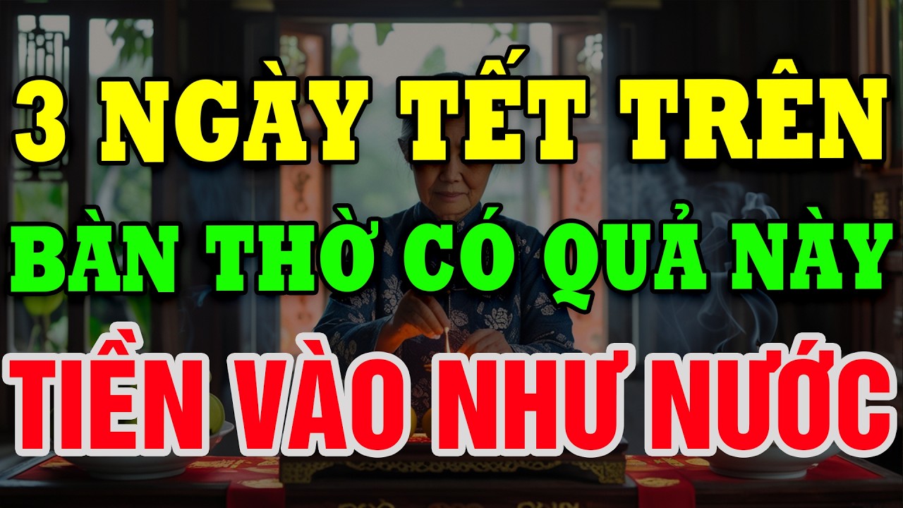 “Bày Mâm Ngũ Quả Tết 2026 Đúng Cách, Giữ Lộc Cho Con Cháu, An Tâm Cả Năm”!