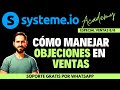 Qué hacer con las objeciones en el proceso de venta con Systeme.io