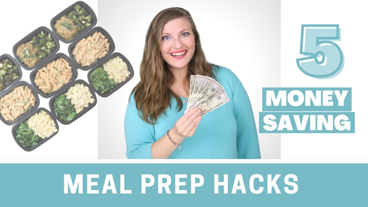 How to save time and money with meal prepping