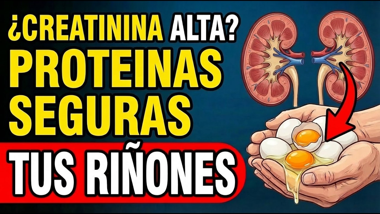 Soy Doctor y NO Dejes la Proteína: Las 10 que SÍ Bajan tu CREATININA