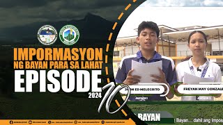 EPISODE 10 | IMPORMASYON NG BAYAN PARA SA LAHAT