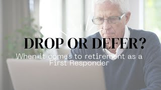 What is the best way to invest my drop money, drop vs defer? Profile