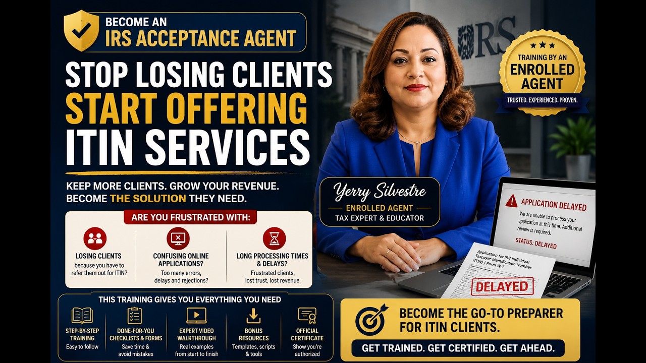 How to Become a Certified Acceptance Agent (CAA) | IRS Forensic Document Training - YouTube