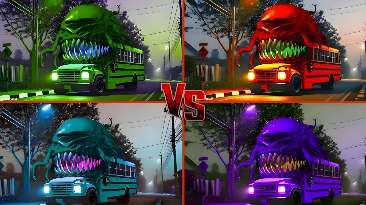 😲🚌 SCHOOL BUS 🎶 Coffin Dance Song