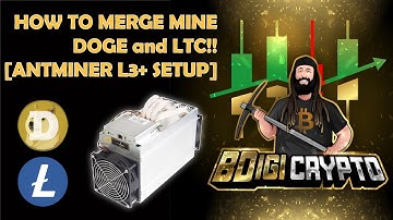 How To Mine DOGECOIN and LITECOIN!! [Antminer L3+ Setup]