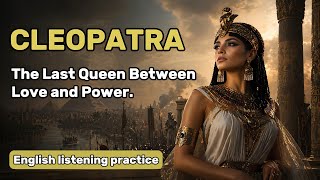 Cleopatra – The Last Queen Between Love and Power | English Listening Practice ✅