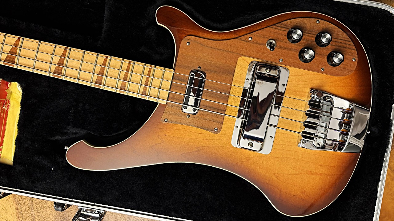 RICKENBACKER 4003 2018 LTD EDITION BOUTIQUE Walnut Glo+Matching