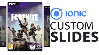 Create ionic custom slides