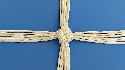 Very nice 🔊"Look what I made with macrame cord." ✅