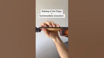Immediate relaxation of the finger is a key to virtuoso technique #violintechnique #violinlessons