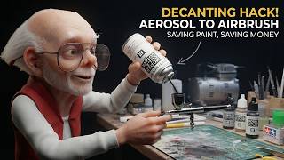 3 ways to decant paint to use in airbrush for painting