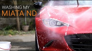 WASHING MY MIATA ND | How I wash my Miata ND weekly screenshot 3