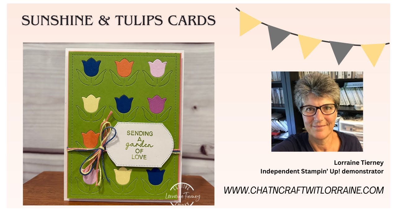 Видео «Солнечный свет и тюльпаны»