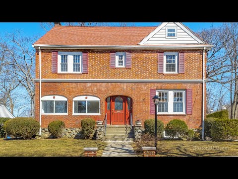 100 Lorimer Rd, Belmont, MA home video tour