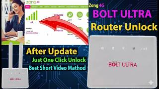 Zong 4G Bolt Ultra B310s-927 Unlock | No Service & No Signal Fix | 100% Working Method