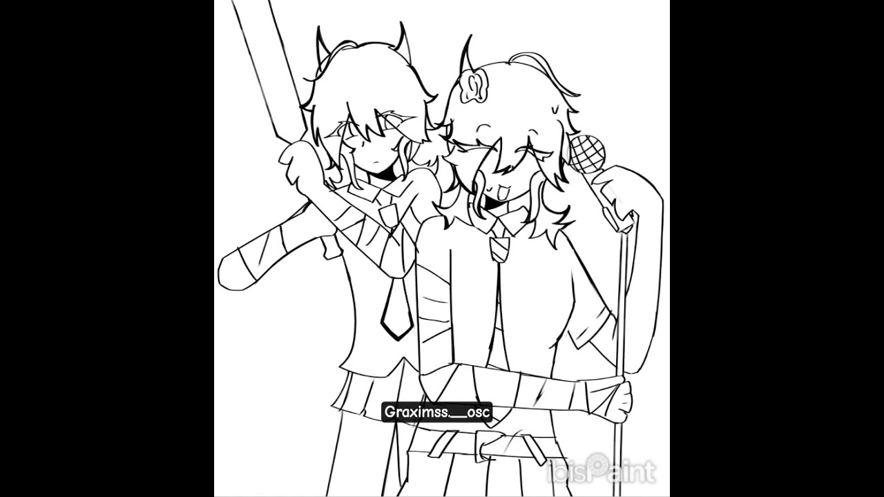 Speedpaint Of My Ocs I Likethis Art Idontstalkblondegurls